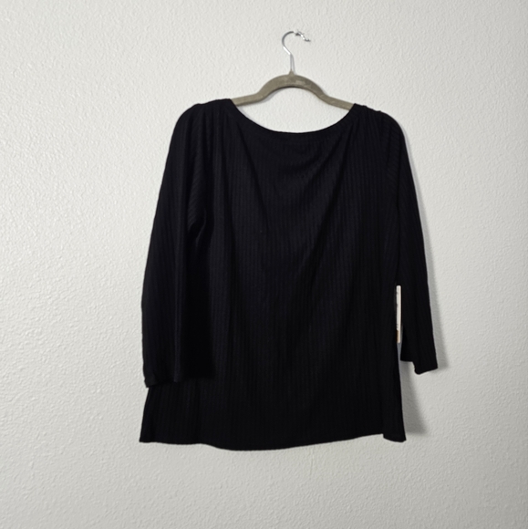 Elegant Black Women's Longsleeve  Sz XL - Picture 1 of 7